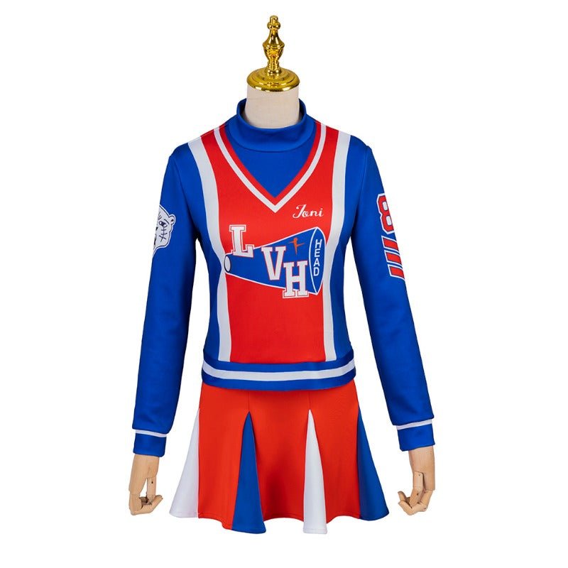 Винтажный костюм чирлидера 1980-х - Хэллоуин косплей 'Hey Mickey'