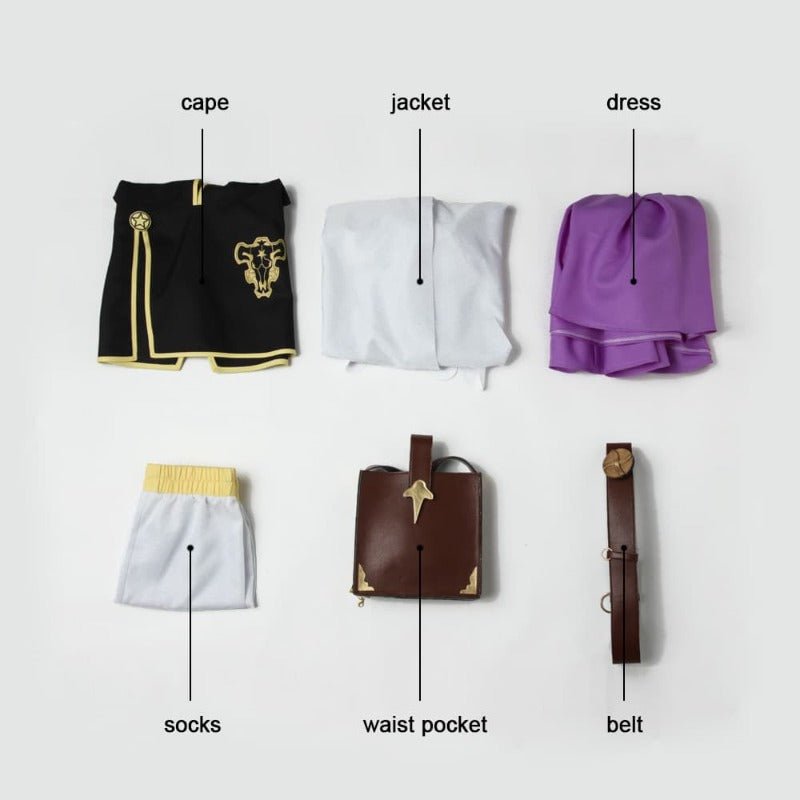 Костюм Ноэль Сильвы из Черного Клевера | Карнавальный и Хэллоуинский наряд с высокой детализацией