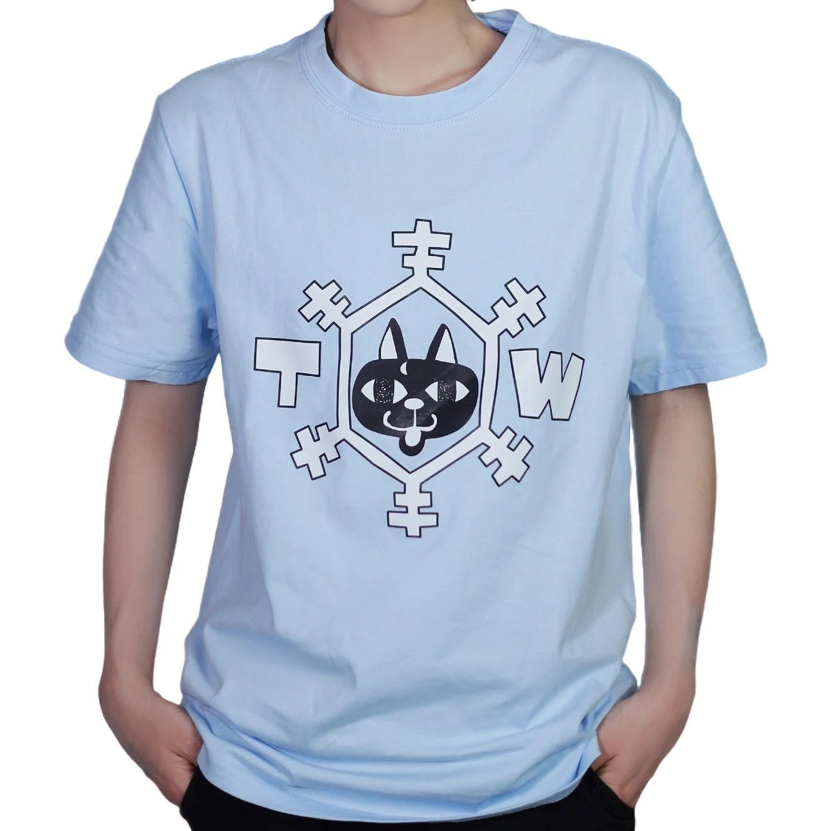 Аниме Косплей Костюм Чифую Мацуно Повседневная Одежда Синяя Хлопковая Футболка