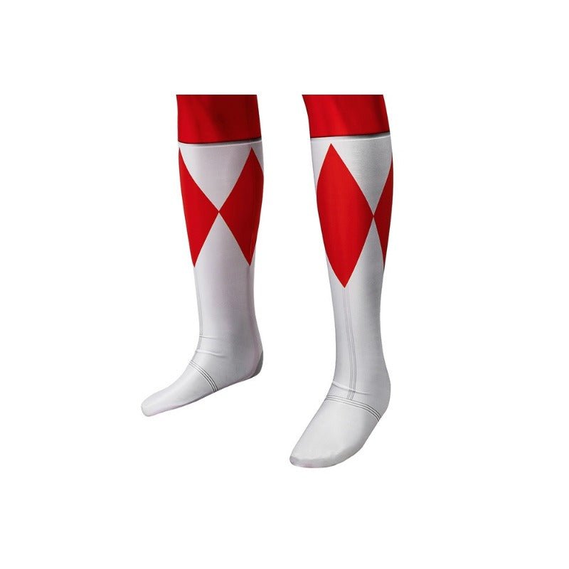 Костюм Красного Рейнджера MMPR – Косплей костюм Могучих Рейнджеров