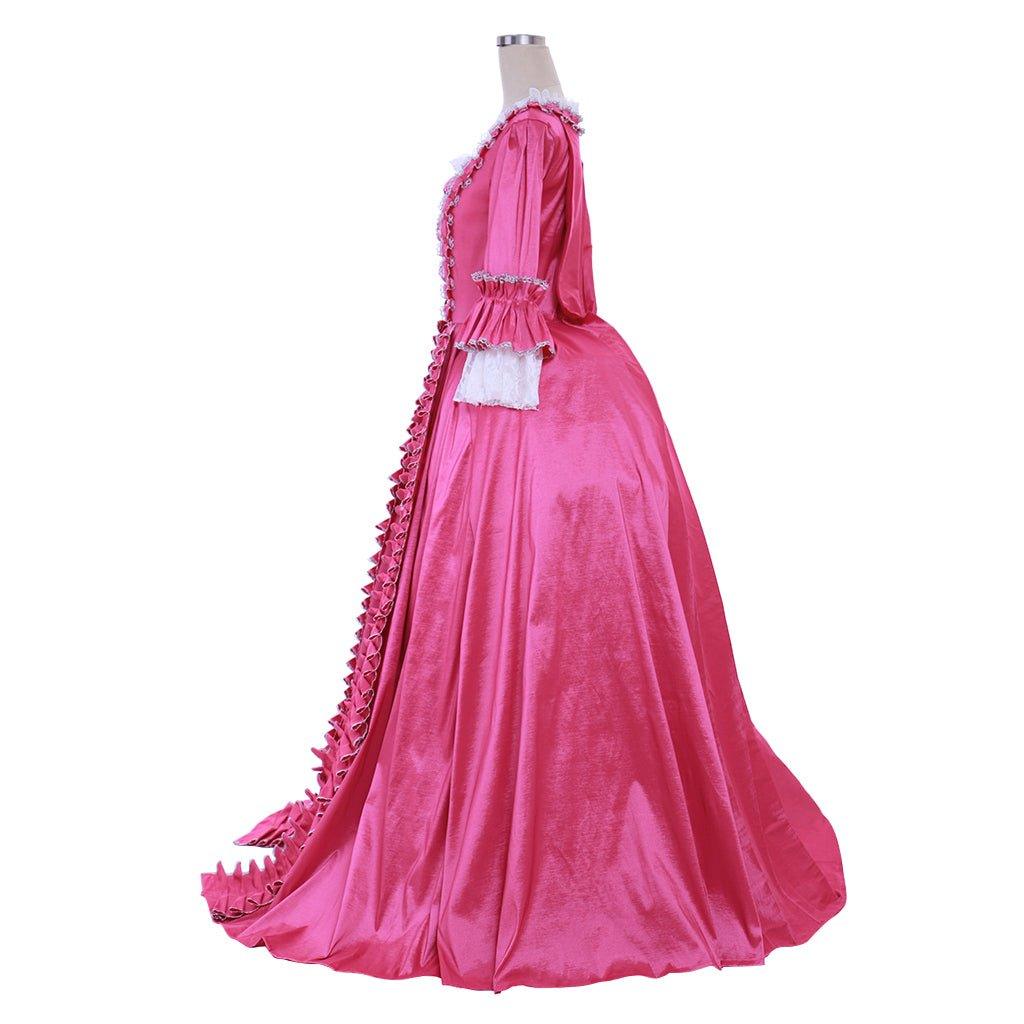 Костюм Марии Антуанетты 18 века: Колониальное рококо бальное платье с мешковатой спинкой | Викторианское винтажное платье принцессы