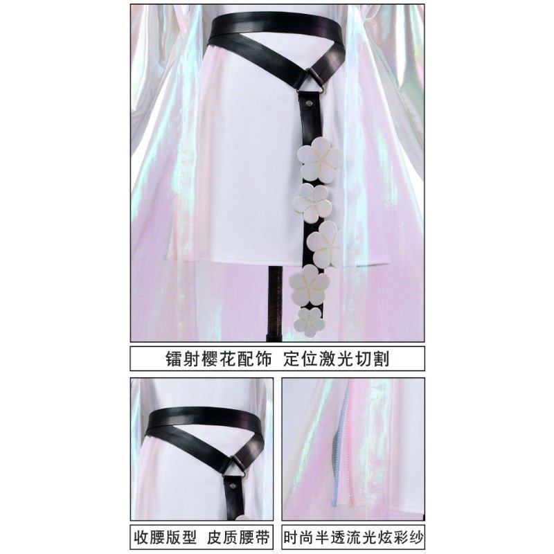 Костюм для косплея Yae Miko из Genshin Impact - Элегантный наряд лисы на троне