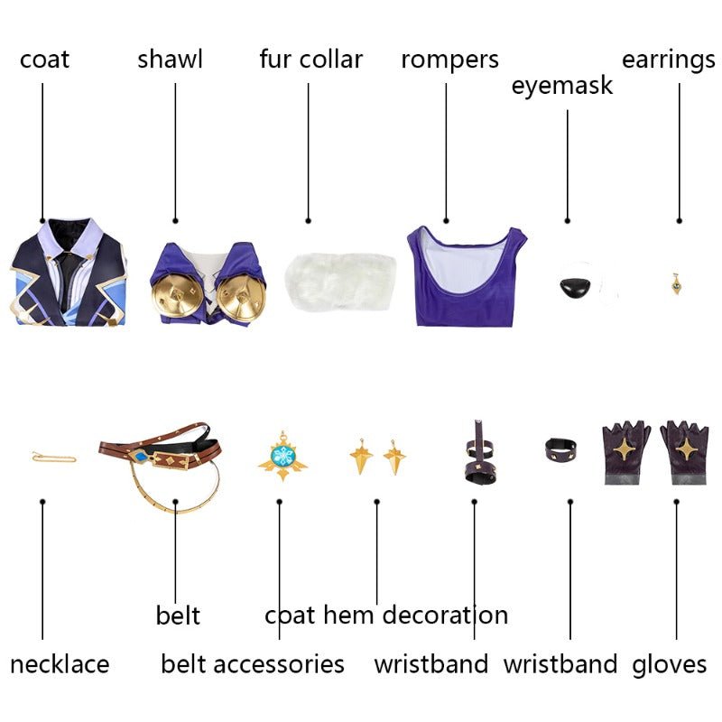 Костюм Каэя из Genshin Impact для мужчин, карнавальный костюм для Хэллоуина