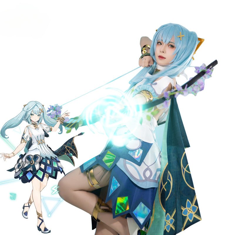 Костюм для косплея Фарузан из игры Genshin Impact, женский наряд на Хэллоуин