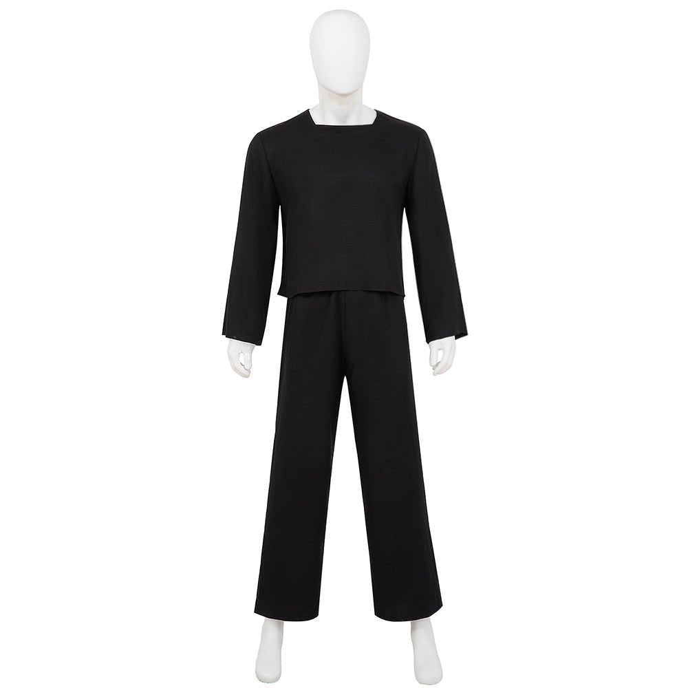 Косплей костюм Черного Ниндзя Рейнджера Power Rangers - Аутентичный дизайн для фанатов