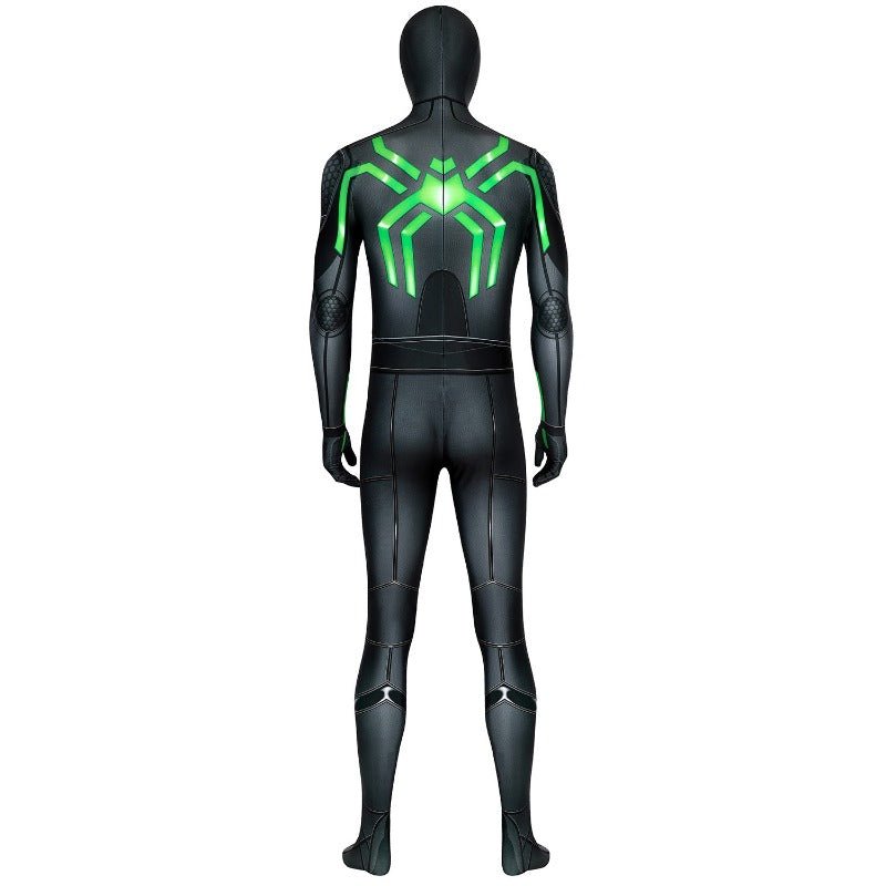Костюм Spider Man Stealth Big Time Suit для косплея PS4 игра Spiderman Bodysuit