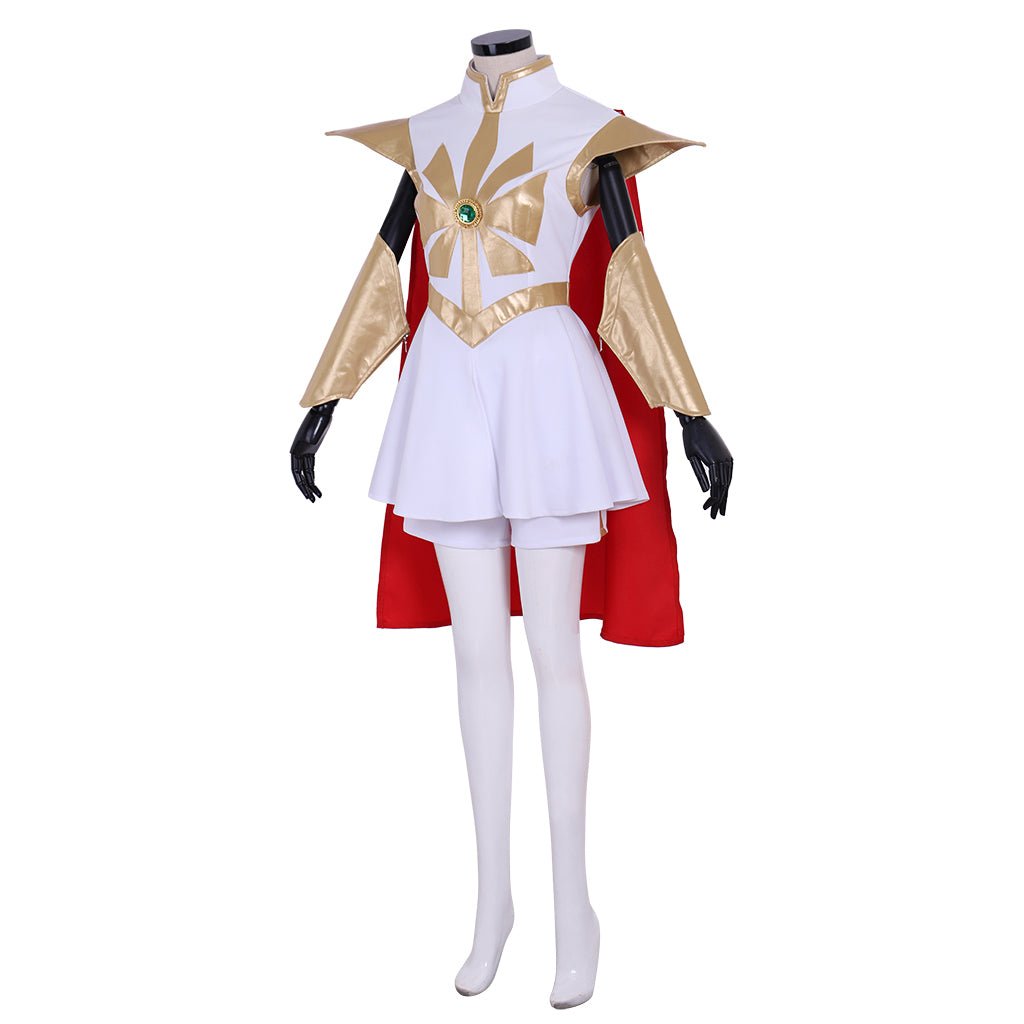 Аниме Ши-Ра Принцесса Силы Костюм для Косплея Платье Плащ