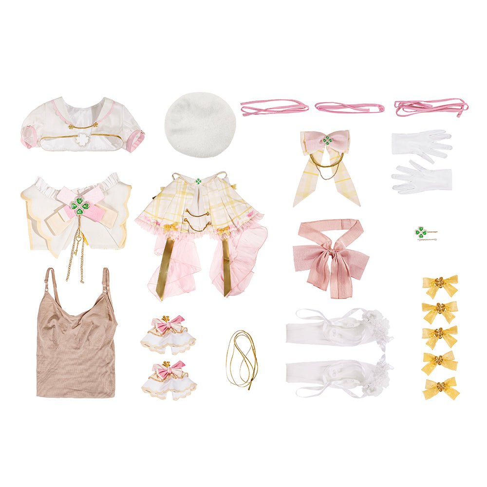 Костюм для косплея VTuber Ace Taffy - Розовое платье для фанатов виртуальных идолов