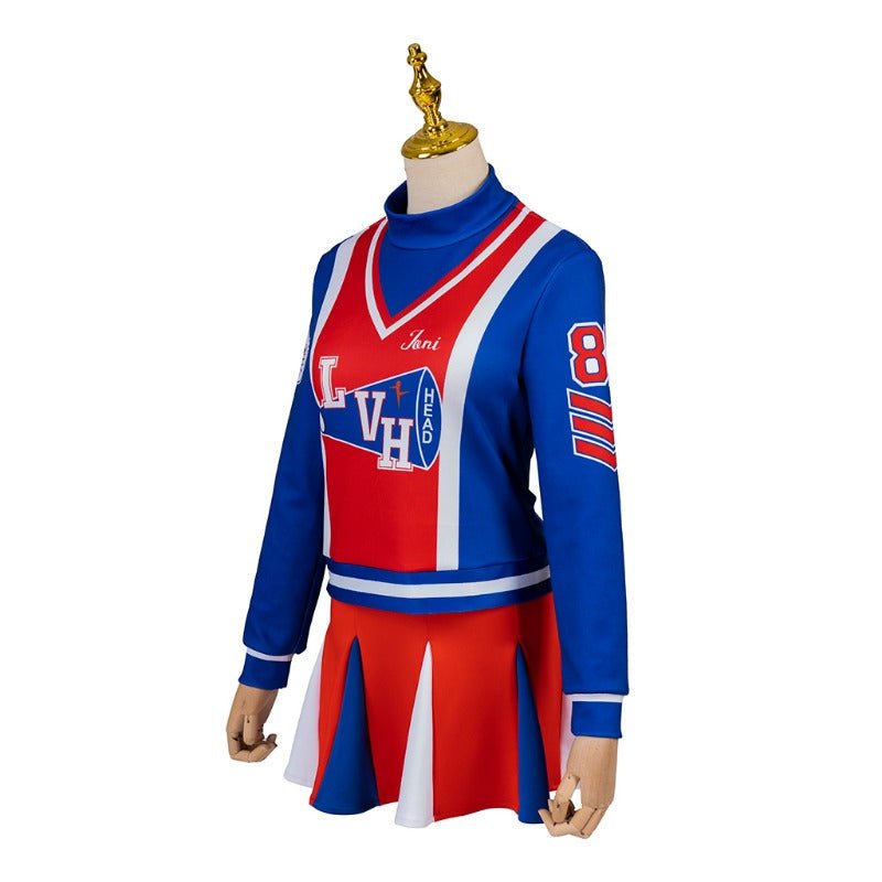 Винтажный костюм чирлидера 1980-х - Хэллоуин косплей 'Hey Mickey'