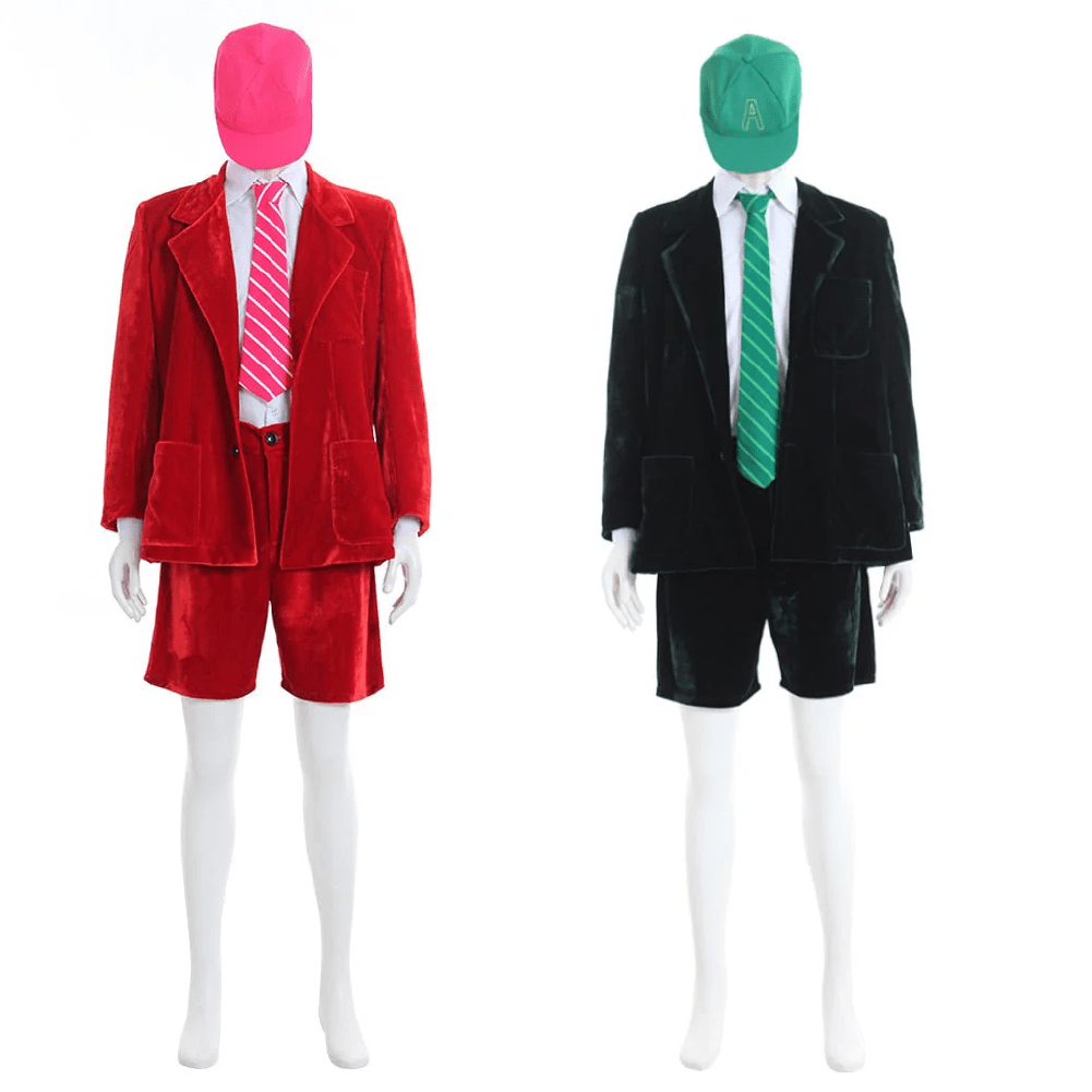 Костюм для косплея AC/DC Angus Young – бархатный пиджак и шорты для мужчин и женщин