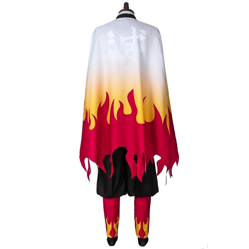 Костюм Кёджуро Рэнгоку для косплея из аниме «Истребитель демонов» — Официальный аниме-наряд