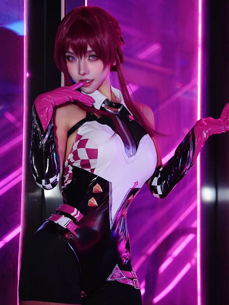 Оригинальный костюм Кафки из Honkai: Star Rail, производный гоночный костюм, комбинезон для женщин на Хэллоуин