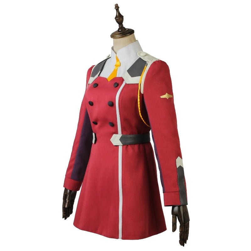 Костюм Zero Two для косплея - Униформа из Darling in the Franxx, парик и аксессуары для женщин