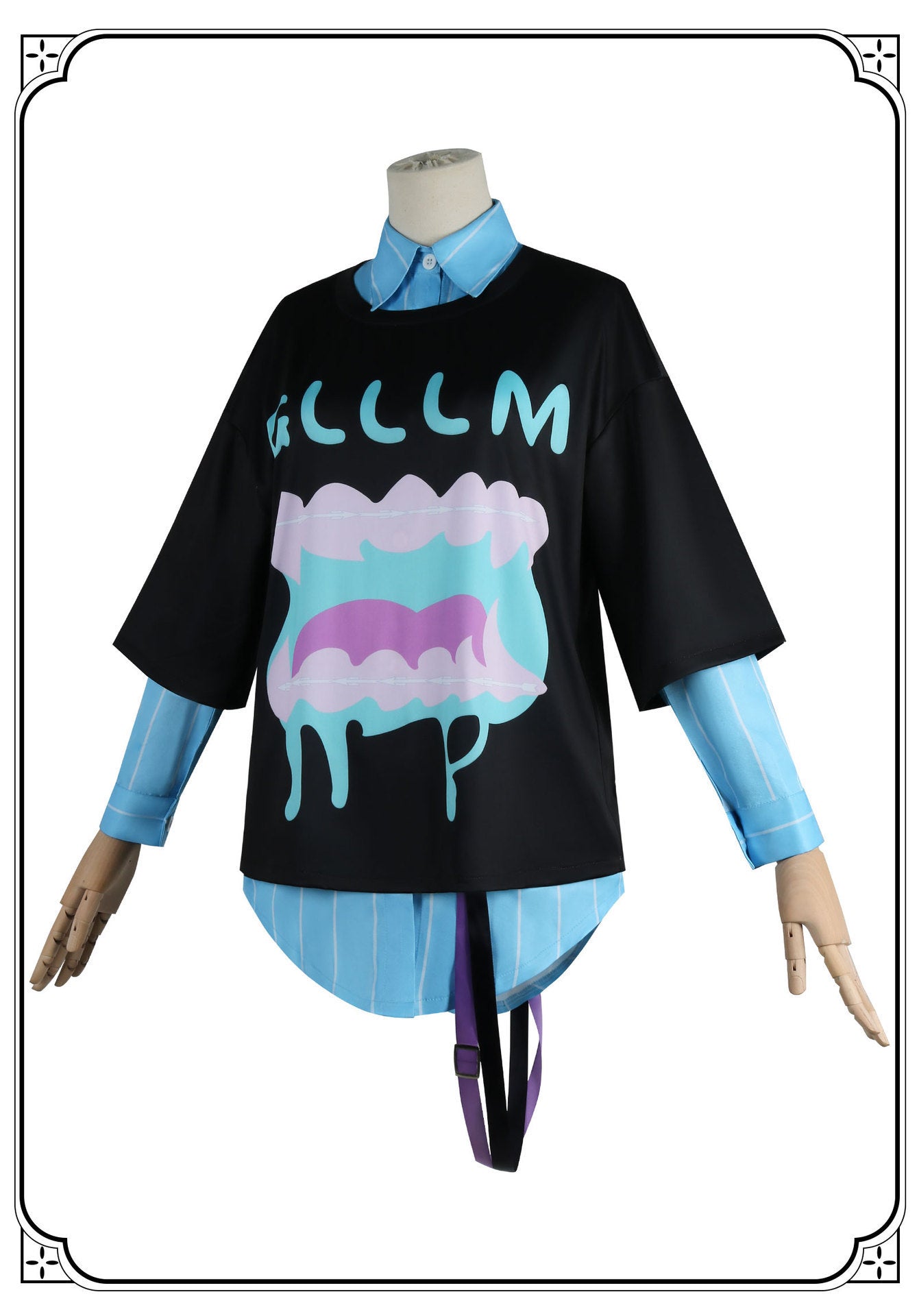 Полный набор костюма косплея Токи Ватасе из 'Медуза не умеет плавать в ночи'