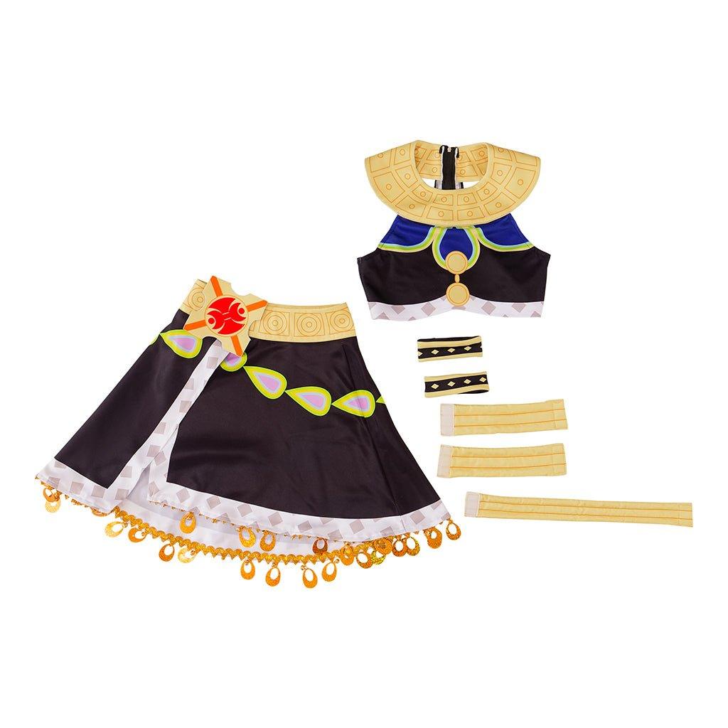 Костюм для косплея Леди Риджу для женщин | Сексуальная верхняя часть юбка наряд | Хэллоуин и карнавальное платье