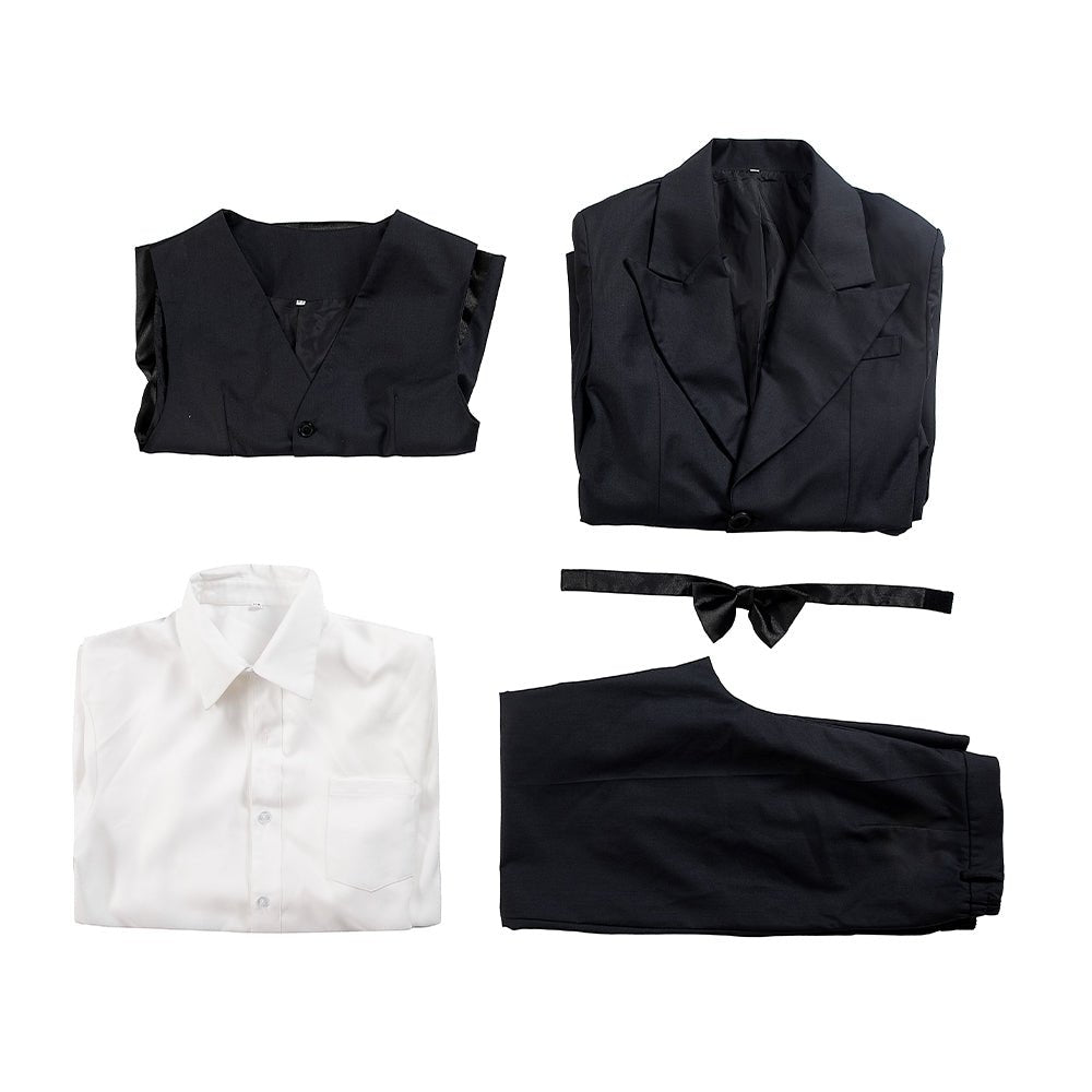 Костюм Джокера 2 Черный Костюм Косплей - Премиум Реплика из Фильма