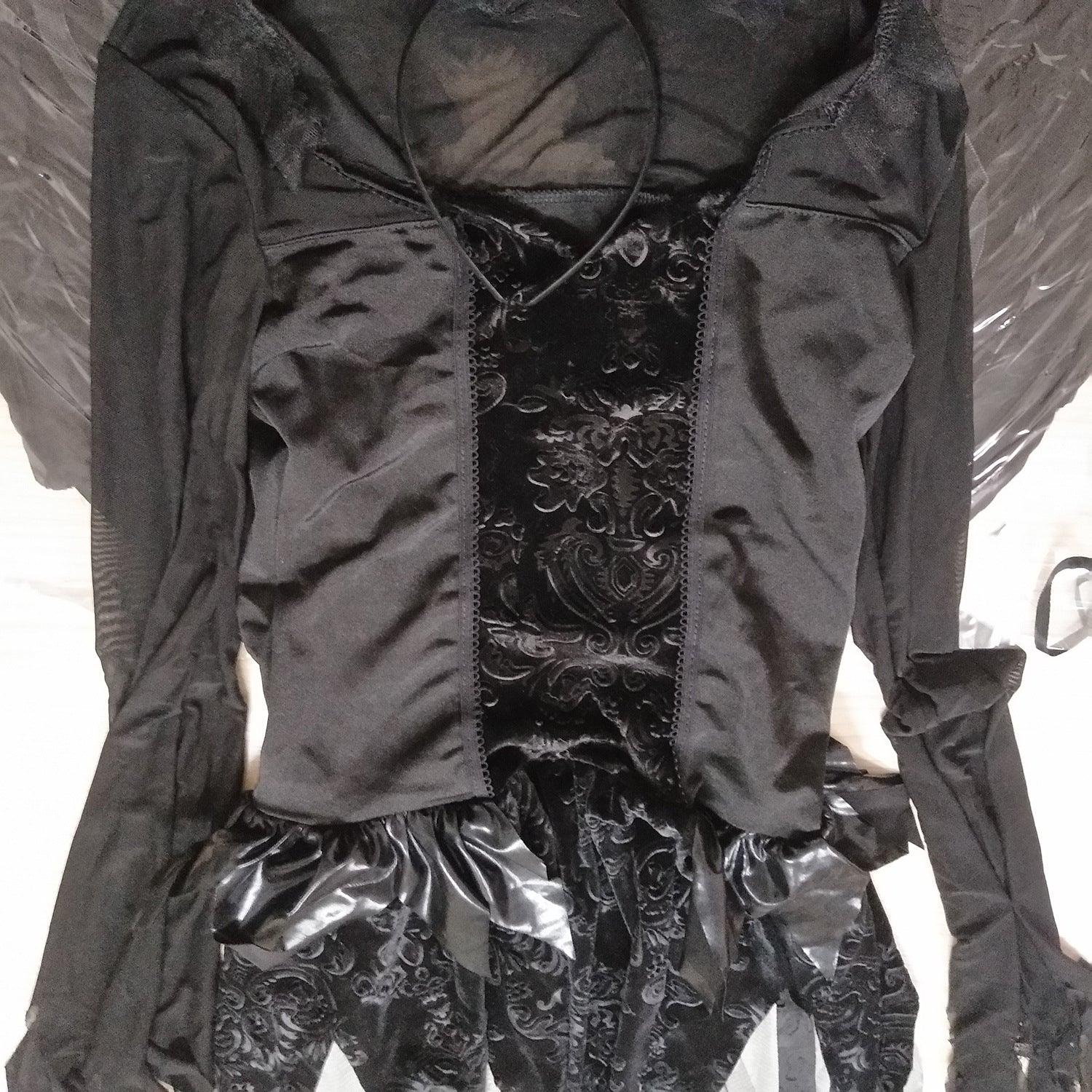 Костюм Зомби Темного Ангела для Женщин | Готический Злой Ангел Косплей