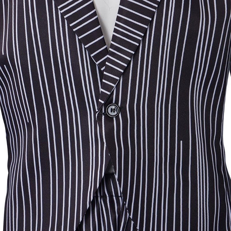 Костюм Джека Скеллингтона из Хэллоуин Тауна для карнавала Хэллоуин