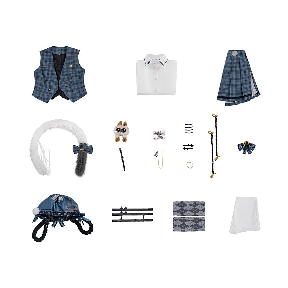 Костюм для косплея Punishing: Gray Raven - Мягкий кошачий образ для женщин