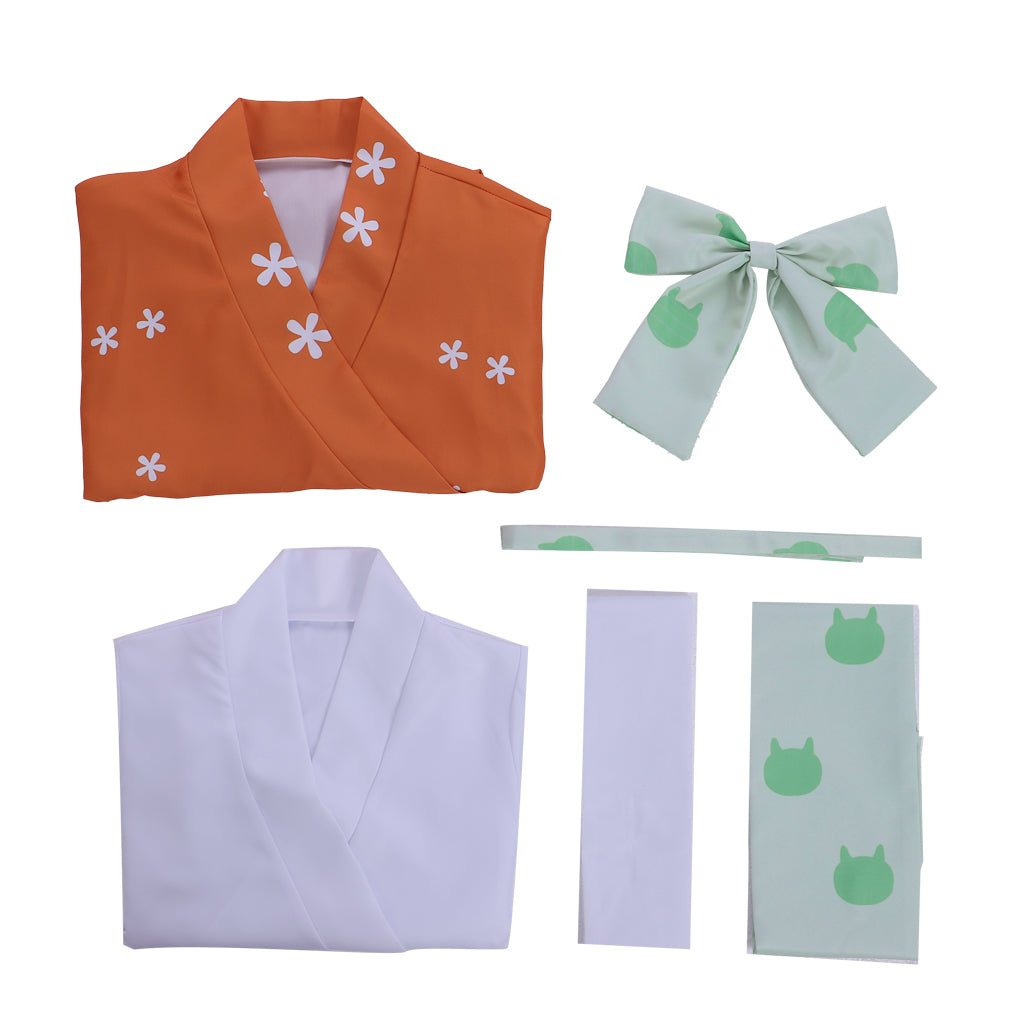 Костюм для косплея Хиёко Саиондзи: японское кимоно из Danganronpa