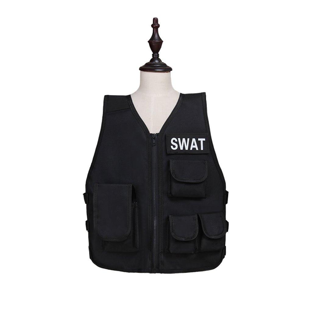 Военный жилет для детей, камуфляжный охотничий жилет, тактический костюм для косплея, снайперский жилет для военных игр