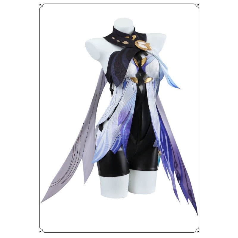 Костюм для косплея Skirk из Genshin Impact – наряд учителя Тартальи для женщин