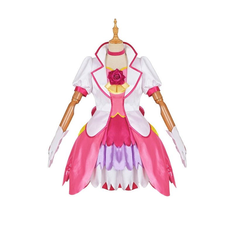 Костюм для косплея Haruno Haruka Cure Flora из Go! Princess Precure на Хэллоуин