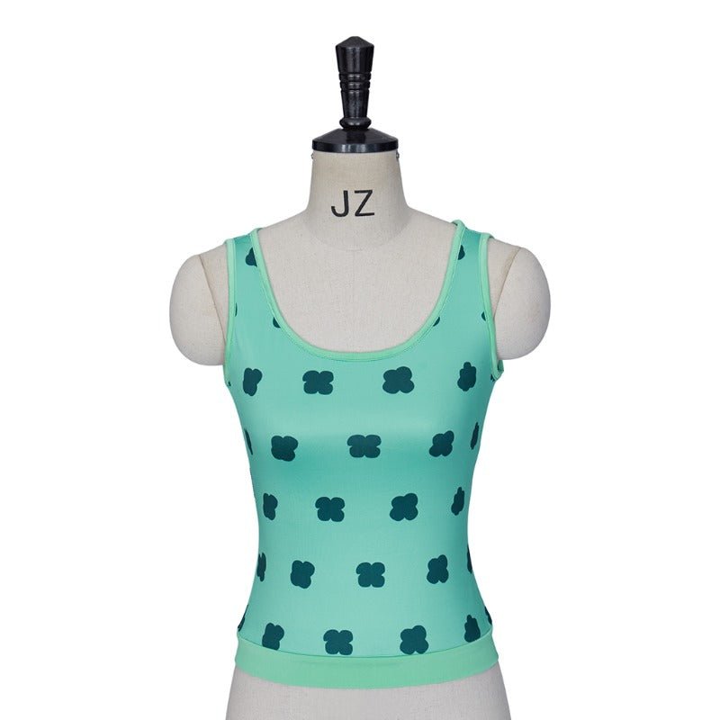 Костюм Нами в Live версии: зеленый жилет и майка для женщин - аниме костюм на Хэллоуин