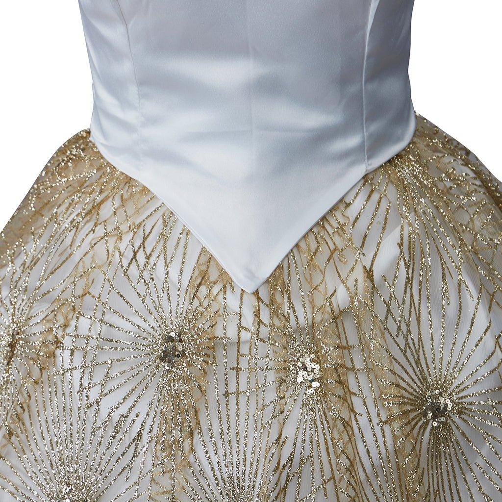 Костюм Кристины Даэ из 'Фантома Оперы' с печатью фейерверков