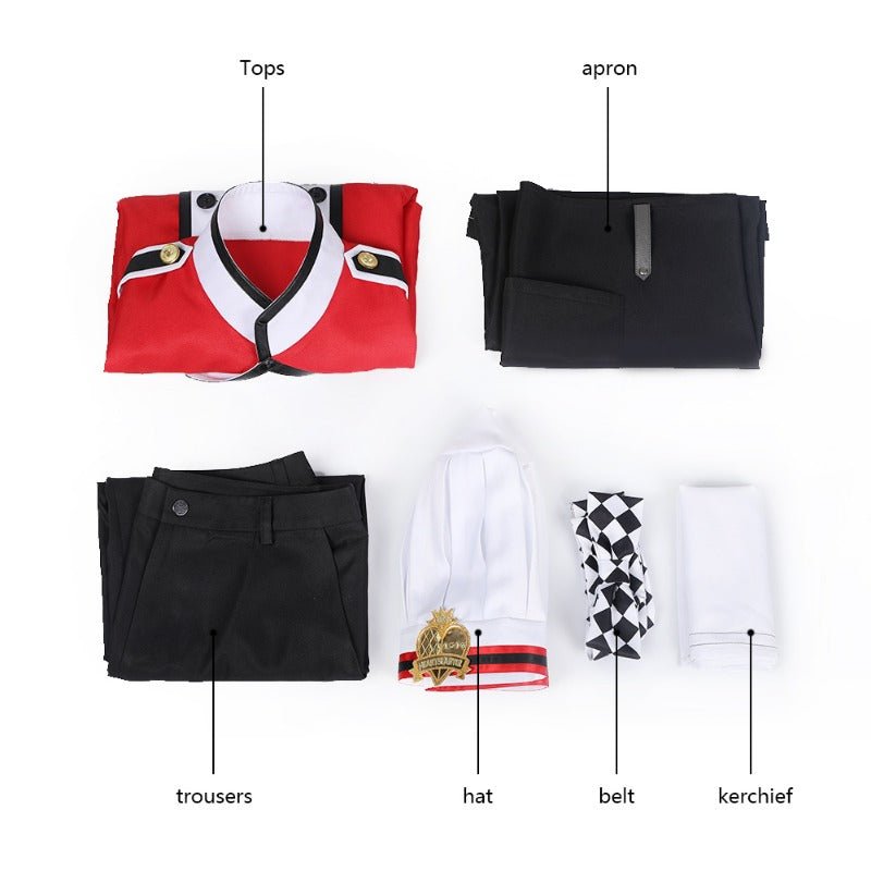 Костюм шефа Riddle Rosehearts из Twisted Wonderland для Хэллоуина