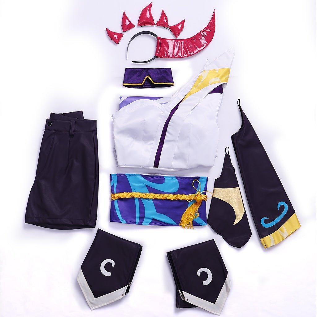 Костюм для косплея Spirit Blossom Riven - Элегантное платье для женщин | Серия игровых косплеев