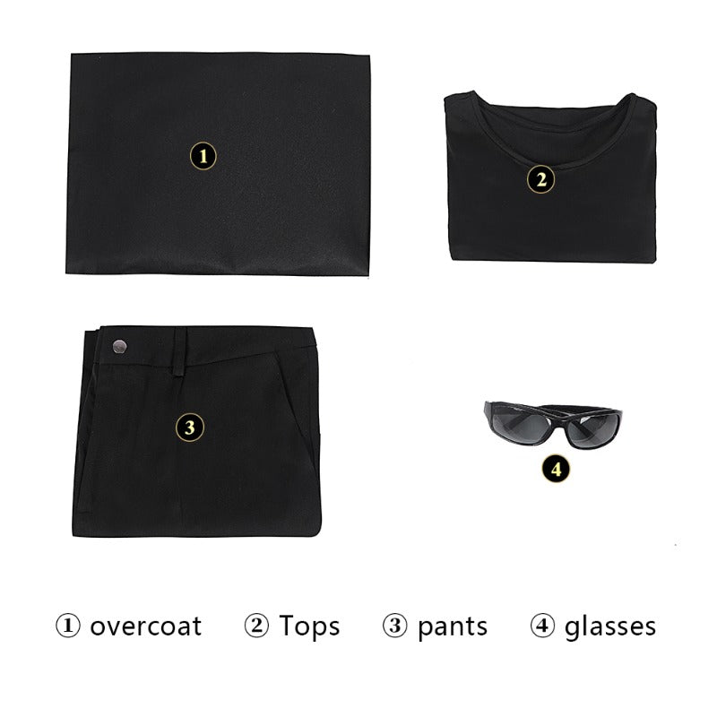 Костюм Нео из 'Матрица: Воскрешение' для Хэллоуина и косплея