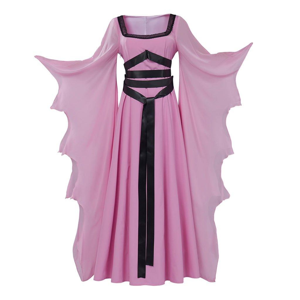 Костюм Лили Мунстер | Викторианское готическое платье и вампирский плащ | Женский наряд на Хэллоуин