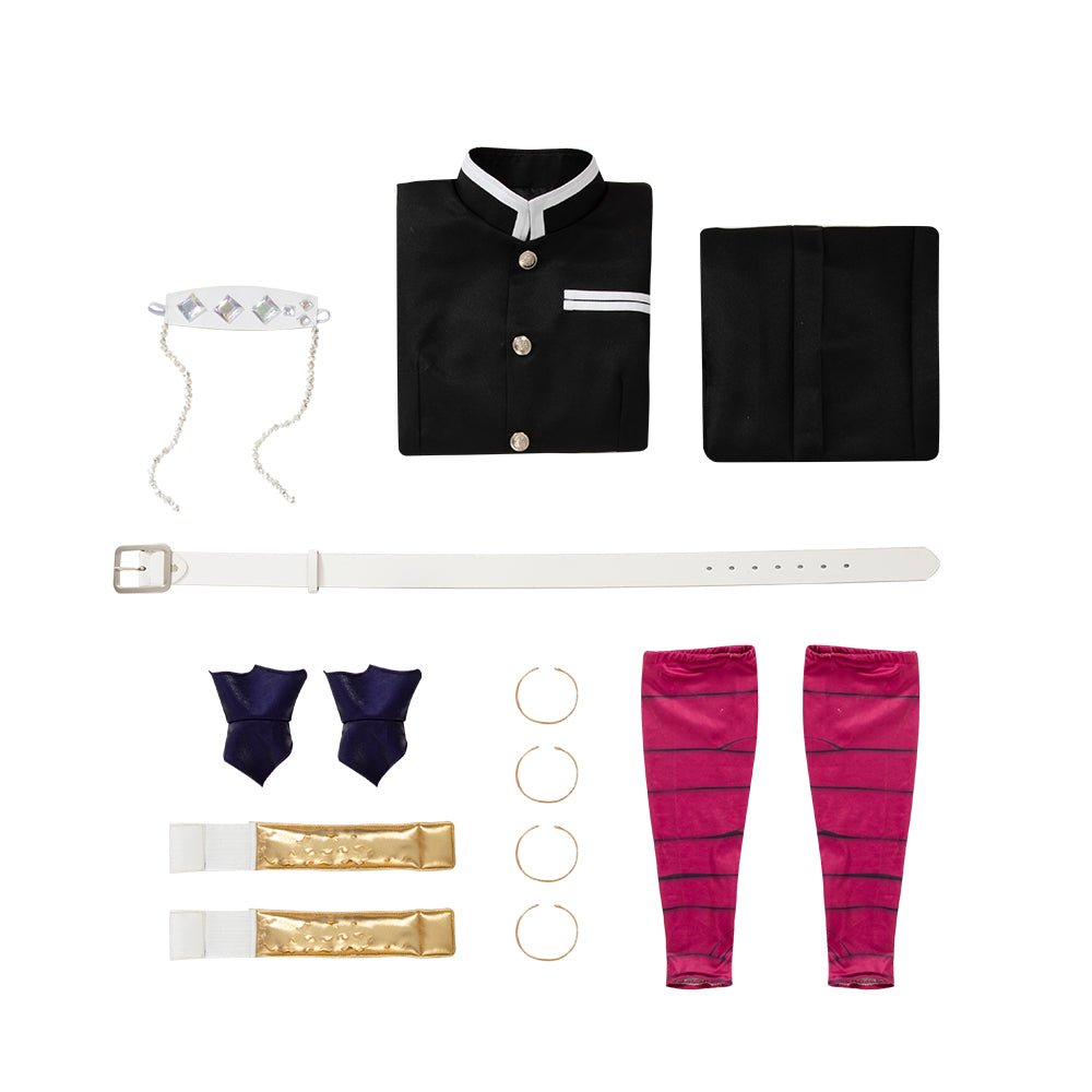 Костюм Узуи Тэнген из аниме «Истребитель демонов: Клинок, рассекающий демонов» для косплея