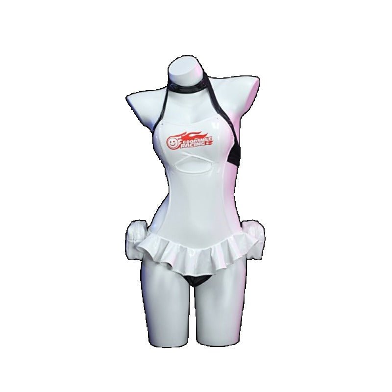 Костюм Hatsune Miku гоночный комбинезон бикини для косплея, летняя пляжная одежда