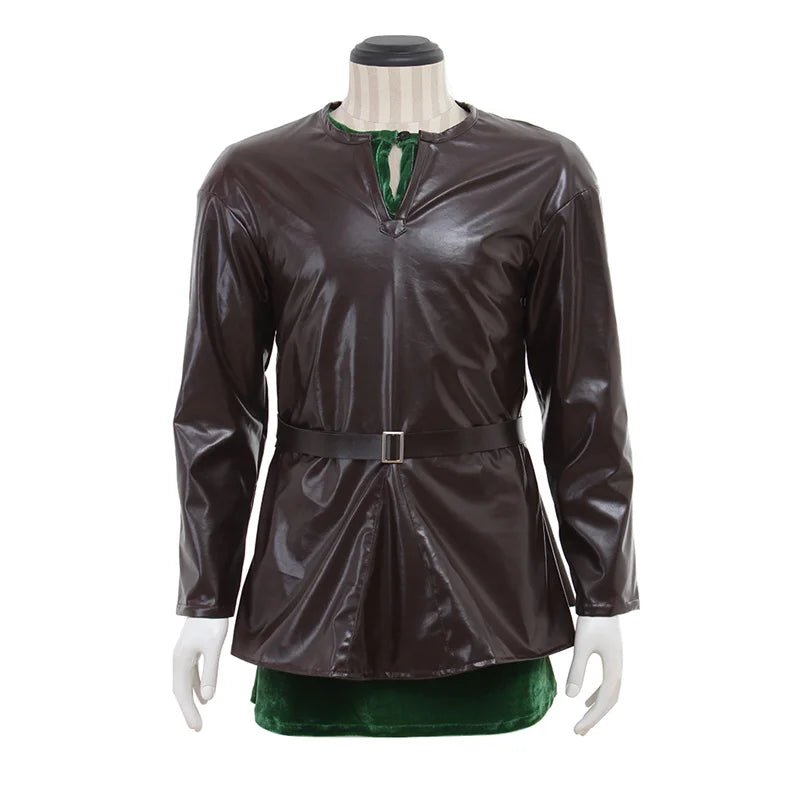 Мужская викингская средневековая рубаха костюм Тюдоровского лорда | Карнавальный костюм для Хэллоуина и косплея от Animegrad