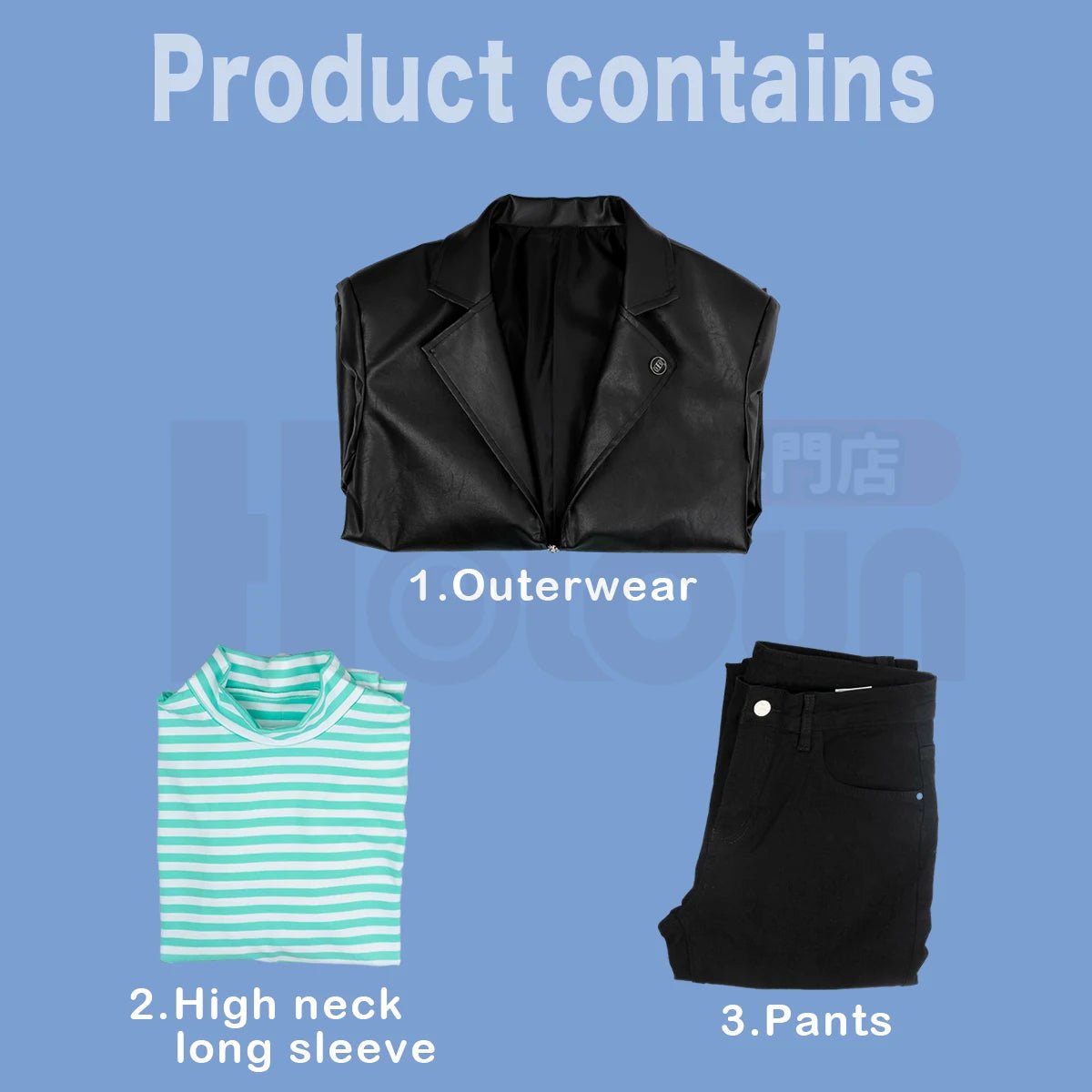 Костюм для косплея Рин Итоши из аниме Blue Lock: парик, искусственная кожа, хлопковая футболка