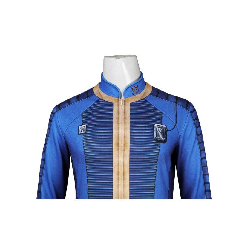 Костюм косplay мужской комбинезон из Vault 33 из Fallout | 2024 TV серия костюм на Хэллоуин