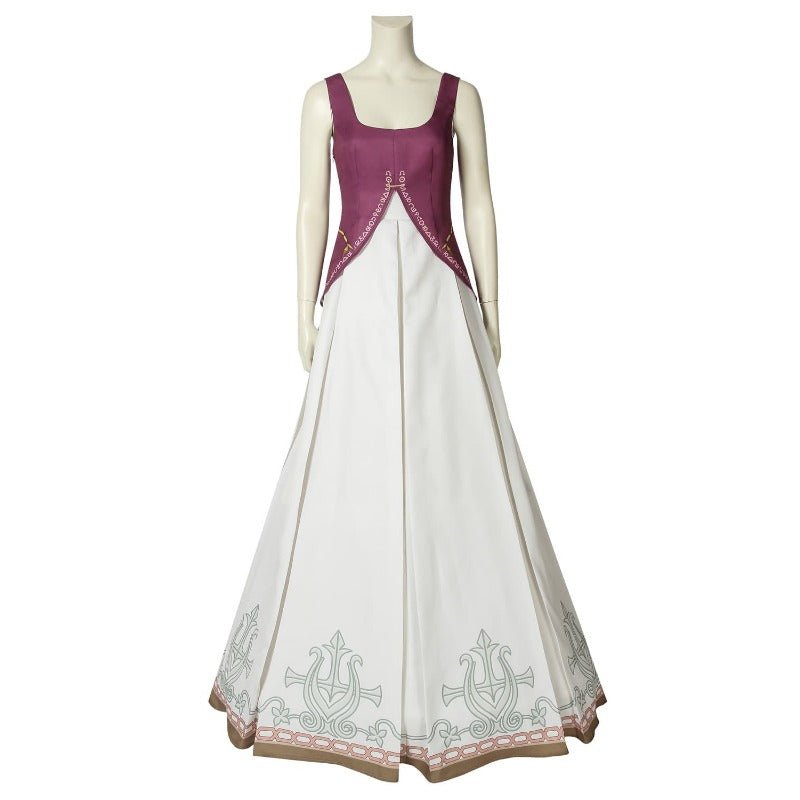 Костюм Зельды из игры Twilight Princess для косплея - Элегантный дизайн принцессы