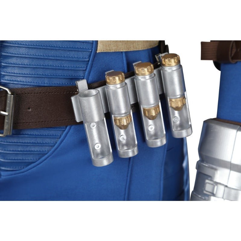 Костюм Люси из Vault 33 - Синий аниме костюм для женщин с аксессуарами