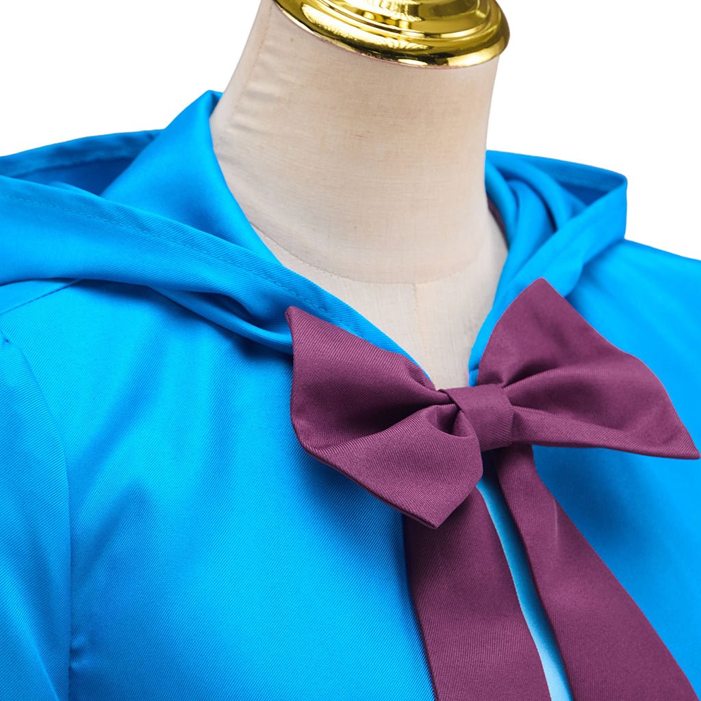 Костюм Феи Крестной для Хэллоуина и аниме косплея с капюшоном и плащом