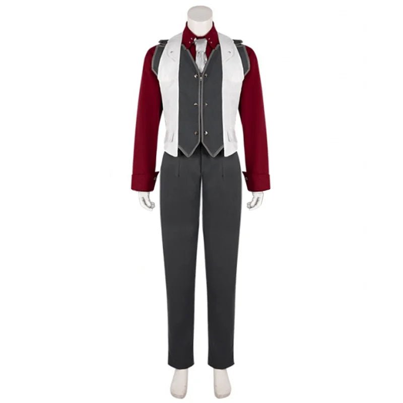 Костюм Виктора из игры LOL Arcane: рубашка, жилет, брюки - полный набор для взрослых