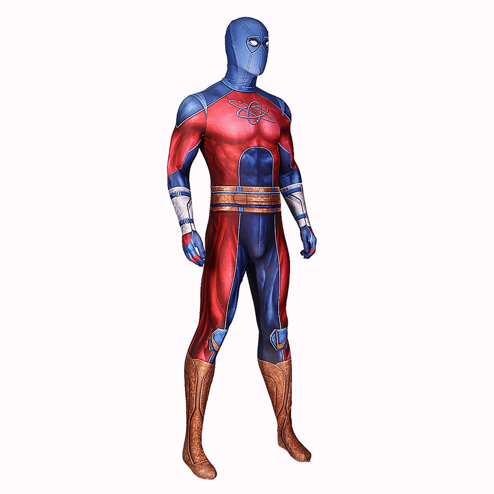 Костюм Черного Тета Адама Атомного Дробильщика Косплей Супергероя Хэллоуинский Наряд для Мужчин