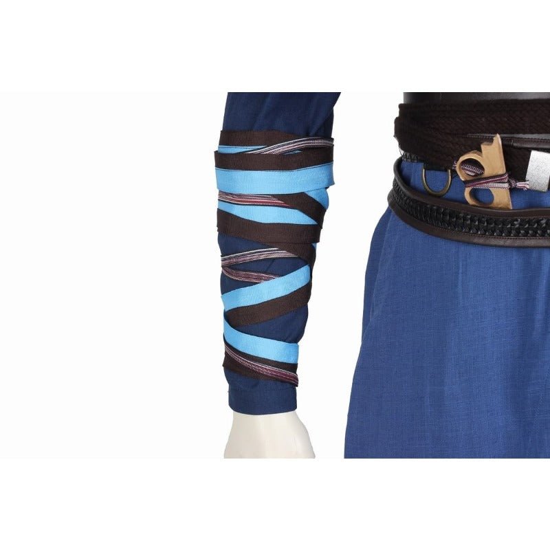 Карнавальный костюм Доктора Стрэнджа из 'Нет пути домой' с ботниками для Хэллоуина