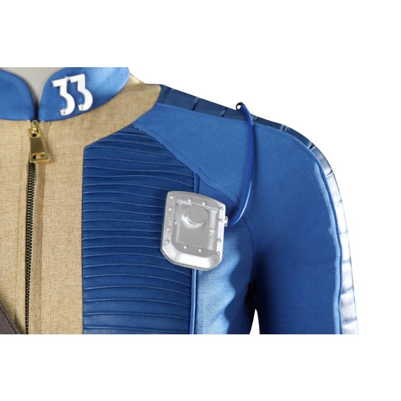 Костюм Люси из Vault 33 - Синий аниме костюм для женщин с аксессуарами