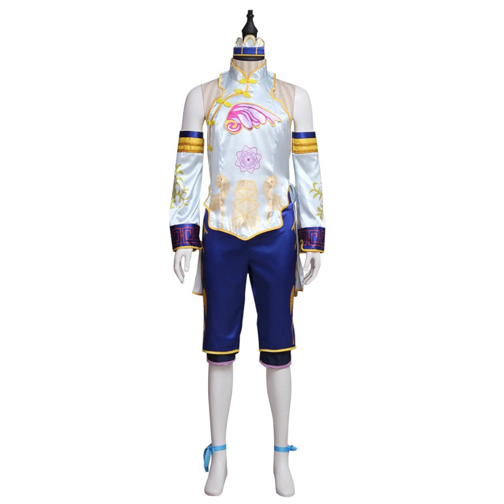 Костюм для косплея Xianghua из Soul Calibur | Элегантный наряд воина