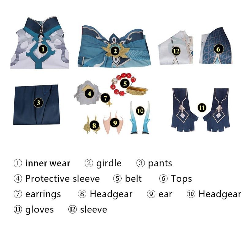 Костюм Дань Хэнга из Honkai: Star Rail для косплея, ручная работа для Хэллоуина и мероприятий