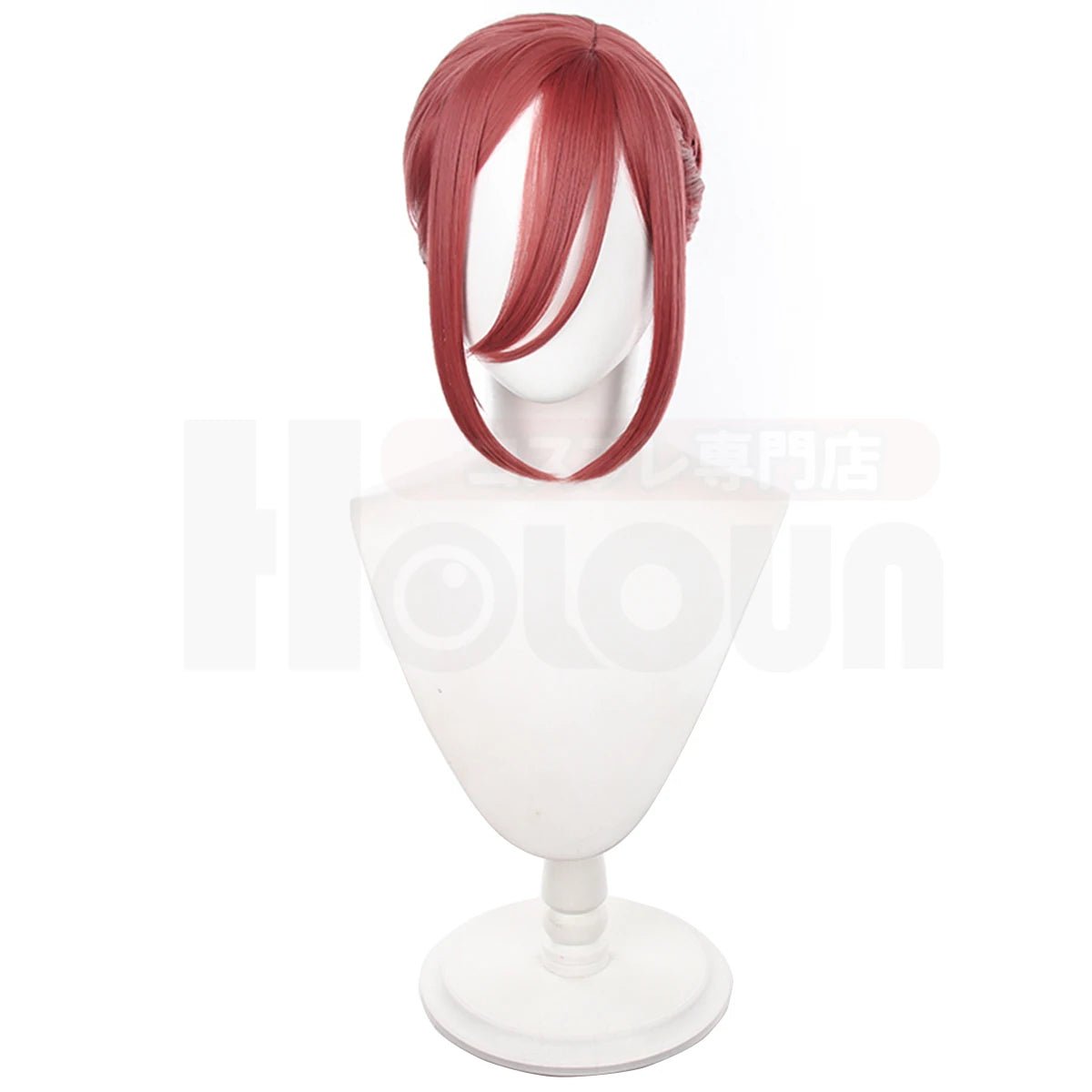 Парик для косплея Chigiri из аниме Blue Lock с косичками и розовой сеткой, синтетическое волокно, регулируемый размер