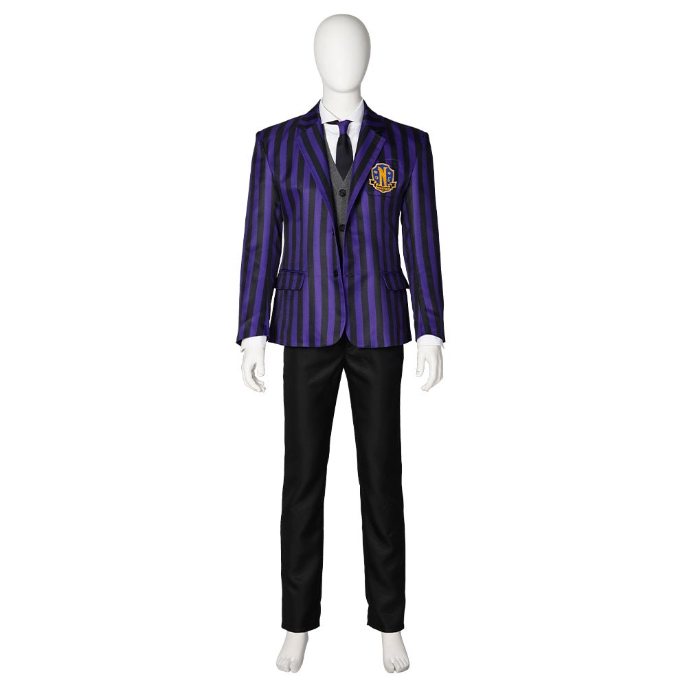 Костюм для косплея Уэнсдэй Аддамс - Окунитесь в Готическое Очарование