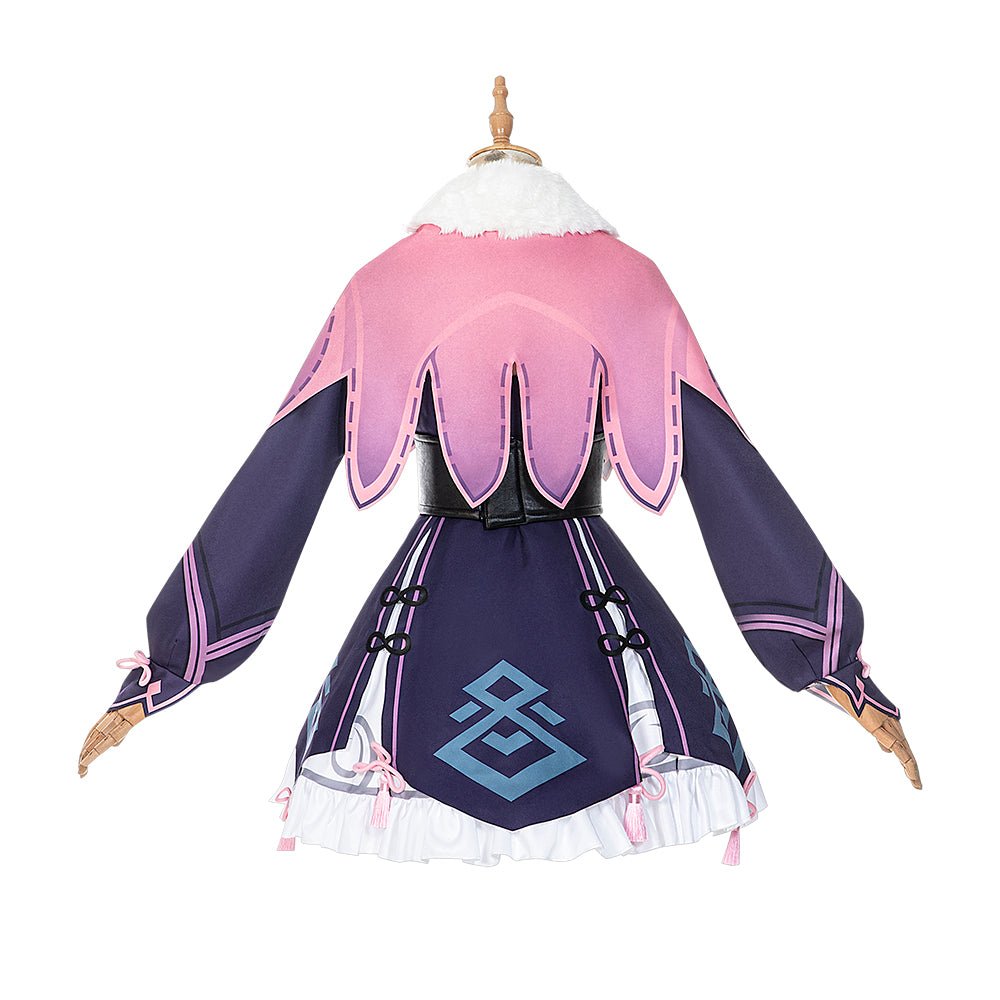 Genshin Impact - Костюм Юнь Цзинь для косплея в стиле Лолита с платьем, шляпой и колготками для взрослых женщин